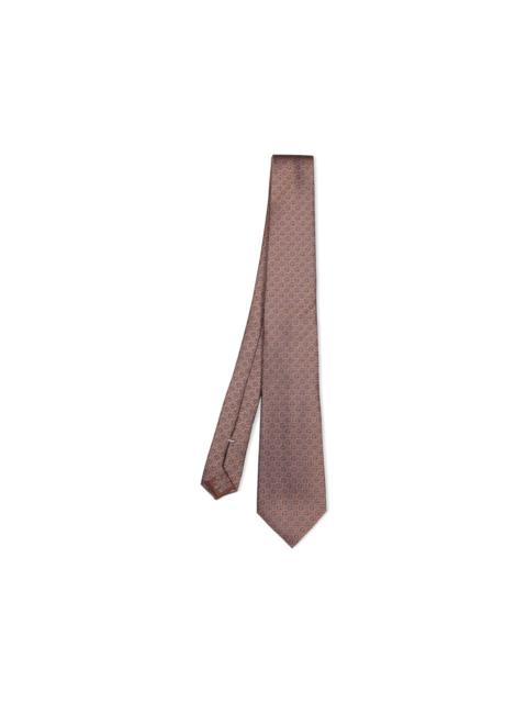 Canali geometric-pattern tie