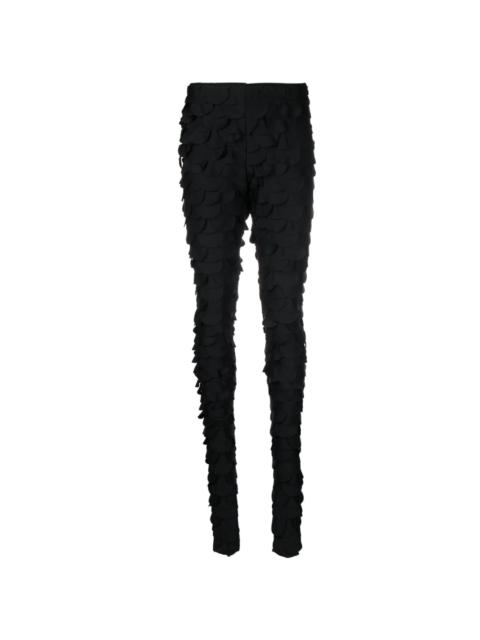 Comme Des Garçons layered skinny trousers