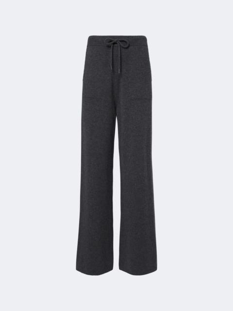 Max Mara Knitted cashmere wide-leg pants