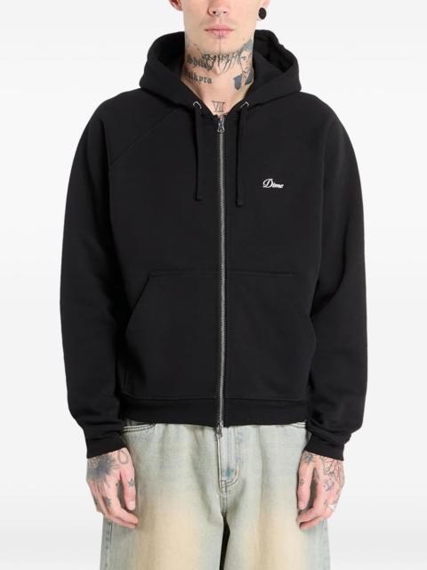 Dime logo zip hoodie