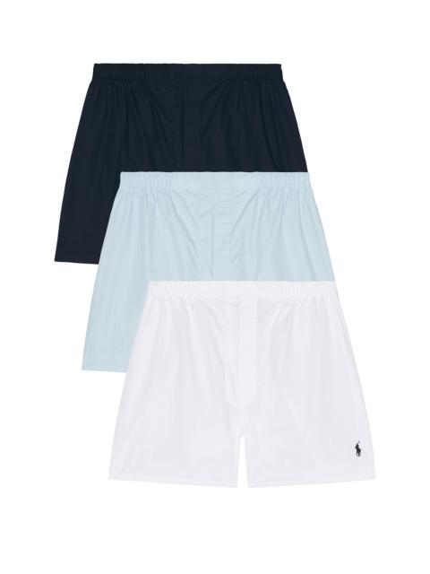 Polo Ralph Lauren Classic Fit Cotton Boxer 3 Pack