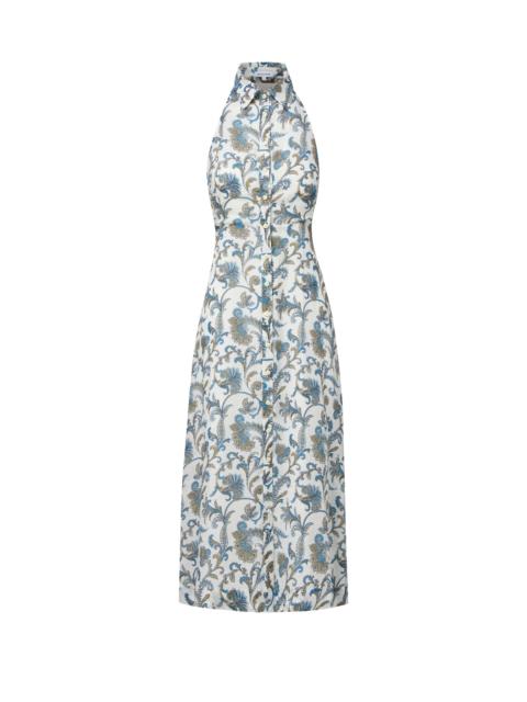 VERONICA BEARD MACKEY PAISLEY MIDI DRESS