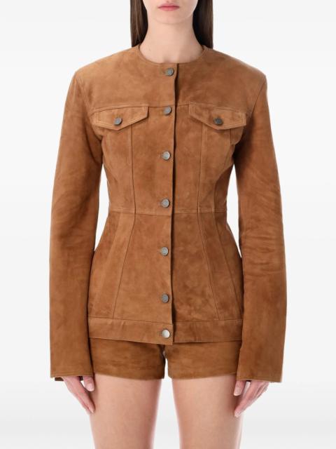 HAIKURE Haikure Buttoned Suede Jacket