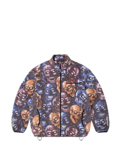 Supreme x Marmot skull-print jacket