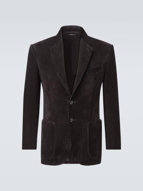 TOM FORD Suede blazer