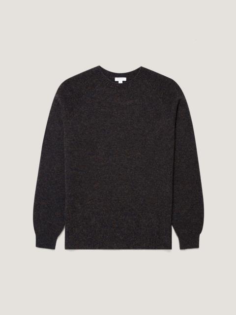Sunspel Lambswool Crew Neck Jumper