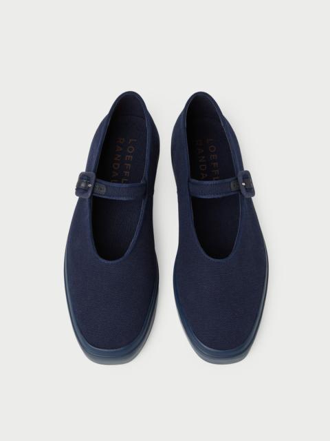 LOEFFLER RANDALL Cooper Navy Mary Jane Sneaker