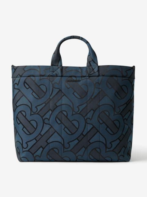 Burberry Monogram Jacquard Ormond Tote