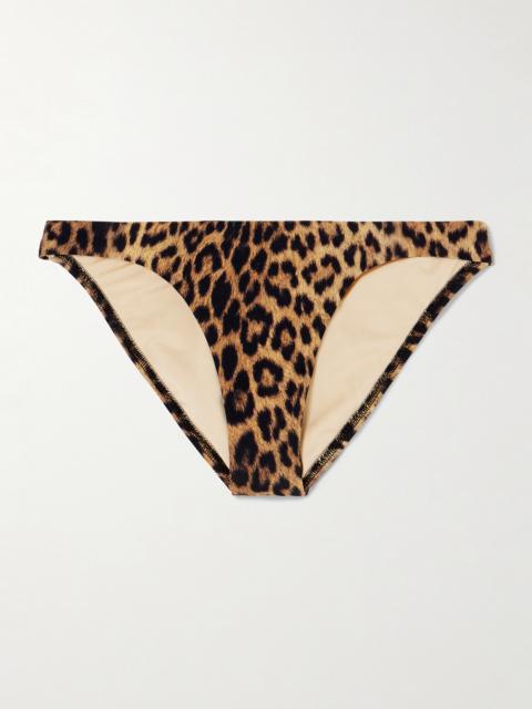 MELISSA ODABASH Prague Leopard-print Bikini Briefs