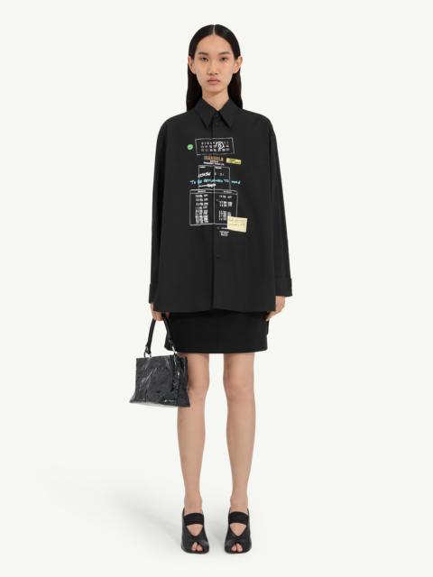 MM6 Maison Margiela Cotton poplin shirt