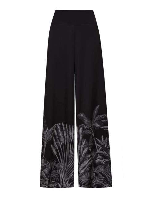 ANDRES OTALORA En Calma Printed Wide-Leg Pants print