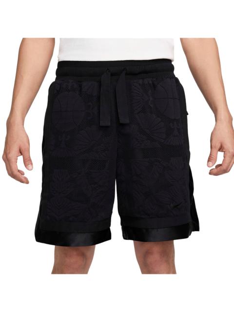 Nike DNA 8" Dri-FIT Basketball Shorts "Black / Black" FN2856 010