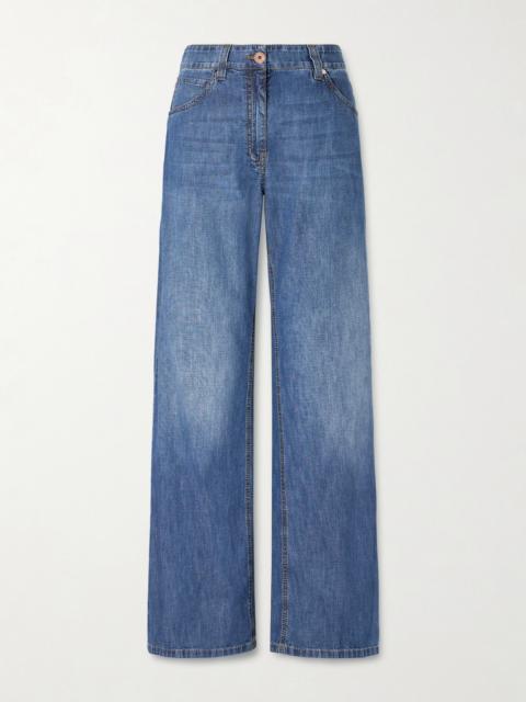 Brunello Cucinelli Mid-rise Wide-leg Jeans