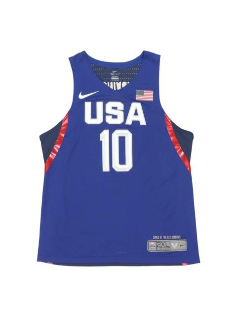 Nike Nike Usab Vapor Authentic Team USA Irving Basketball Jersey For Men Dark-Blue Dark blue 749969-458