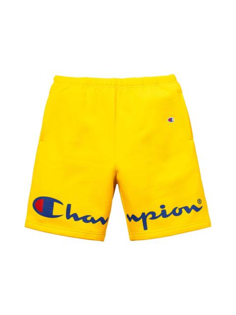 Supreme Supreme Champion Sweatshort Yellow