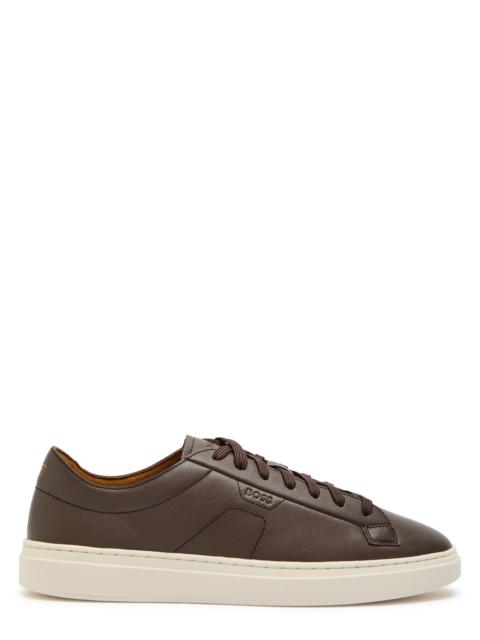 BOSS Boss Kieran Leather Sneakers