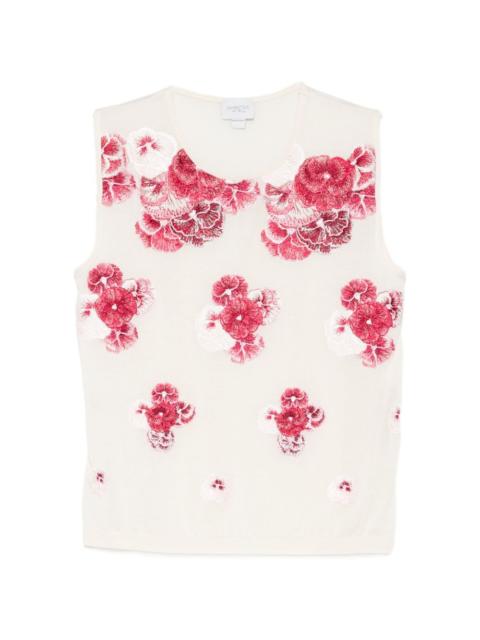 GIAMBATTISTA VALLI floral tank top