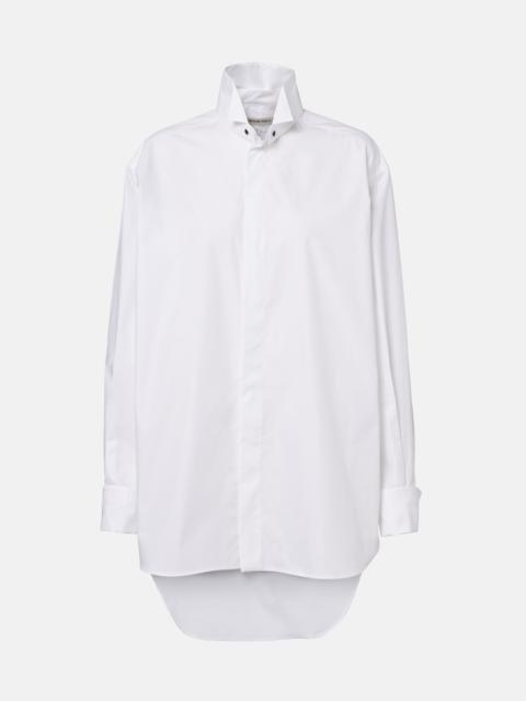 PHOEBE PHILO Oversized cotton-blend shirt