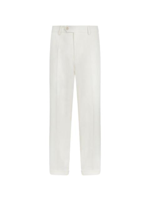 BOSS button trousers