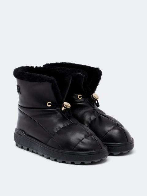 BOGNER Chamonix leather snow boots
