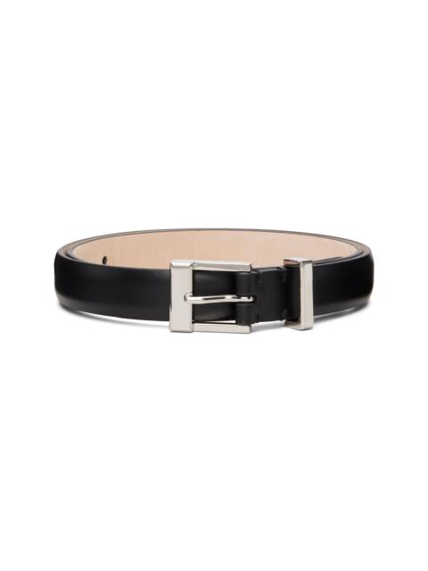 KHAITE Black Manhattan Belt