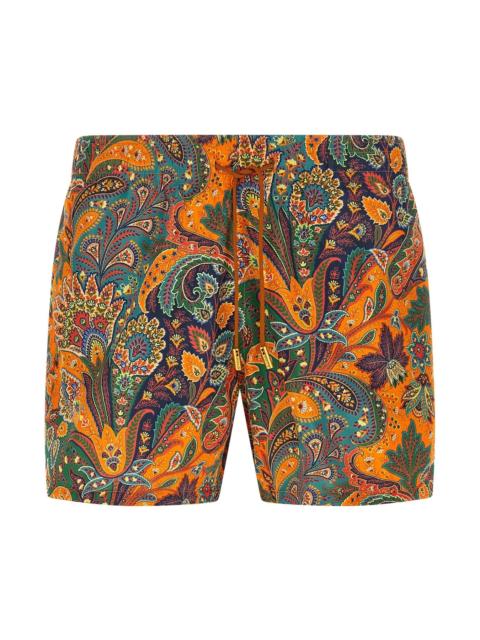 Etro Paisley floral swimsuit