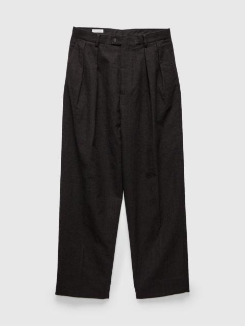 KAPTAIN SUNSHINE Wool Serge 2P Trousers in Top Brown