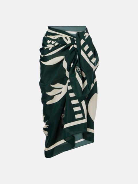 ERES Mandara cotton and silk beach cover-up