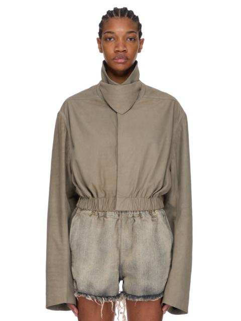 Rick Owens COLLARED MAC SHIRT