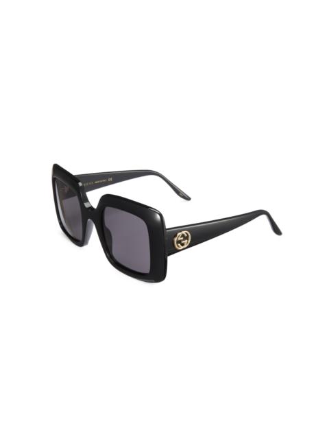 GUCCI Black Square Sunglasses