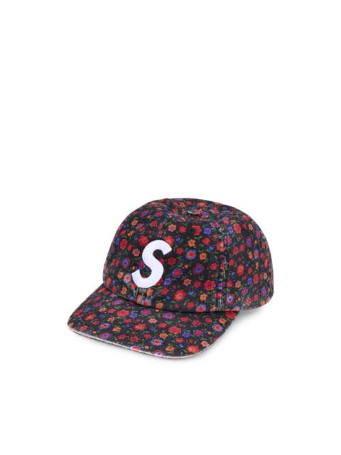 Supreme logo-embroidered cap