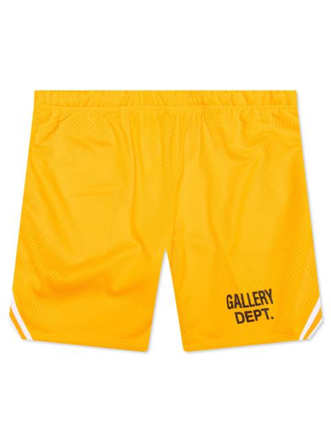 GALLERY DEPT. VENICE COURT SHORTS - YELLOW