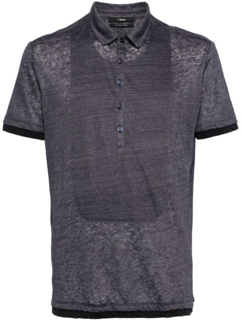 ZEGNA short-sleeve cotton polo shirt