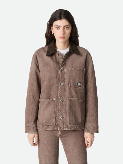 Bottega Veneta Brown Denim Jacket