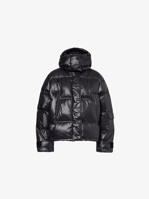 Holzweiler Quilted short shell-down jacket