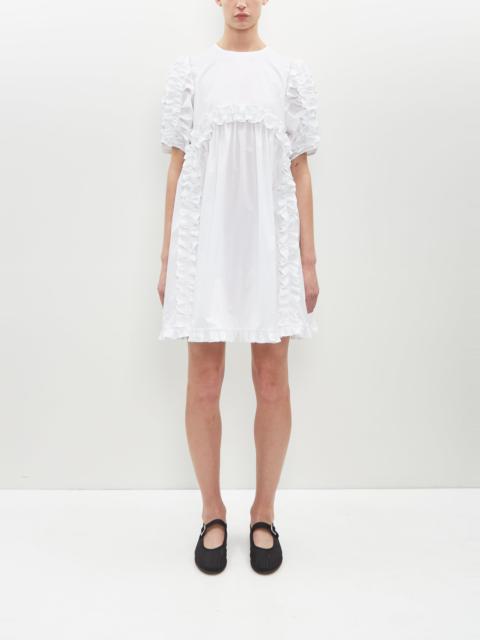 CECILIE BAHNSEN Ginny Dress Cotton — White