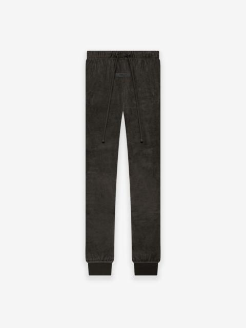 ESSENTIALS Womens Velour Pant