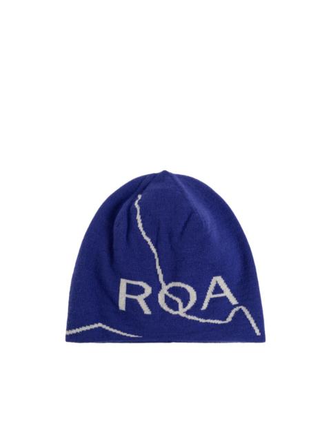 ROA logo graphic beanies