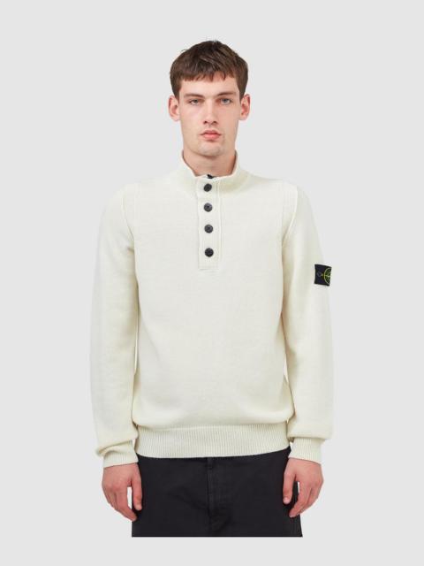 Stone Island Lambswool half button sweater