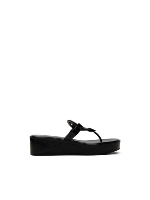 TORY BURCH logo-plaque sandals