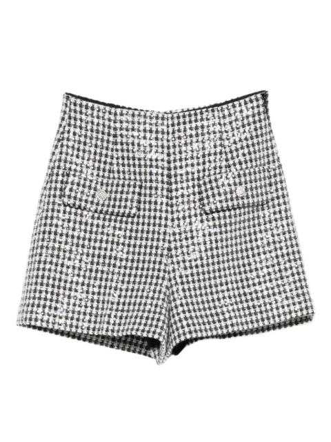 Sandro zip-fastening shorts