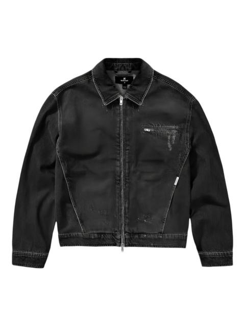 REPRESENT distressed-effect denim jacket