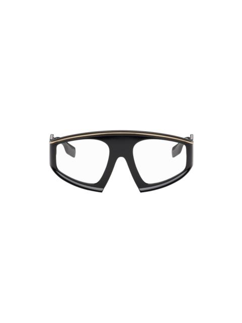 Burberry Black Brooke Mask Glasses