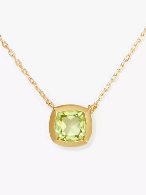 kate spade Kate Spade Fine Time To Shine Gem Pendant