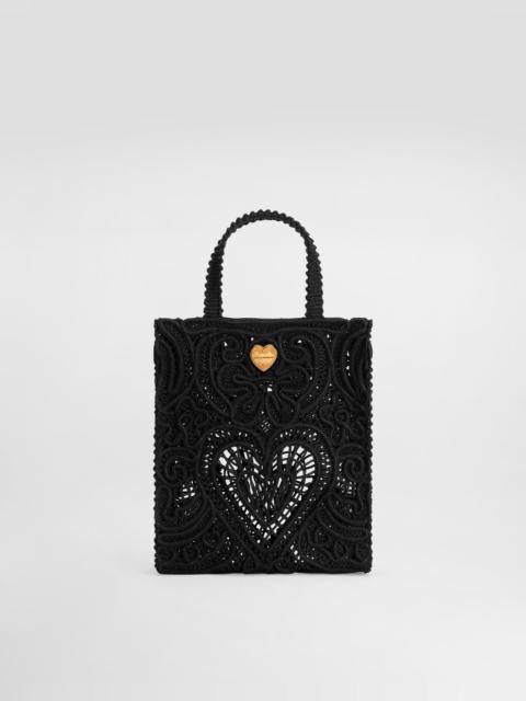 Dolce & Gabbana Small cordonetto lace Beatrice bag