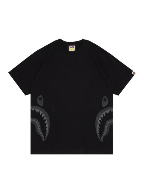 GOAT Exclusive BAPE Side Shark Tee In Black