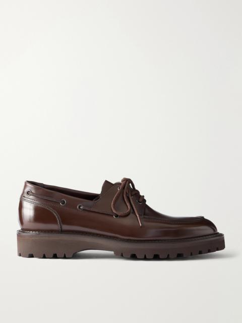 John Lobb Tide Leather Boat Shoes