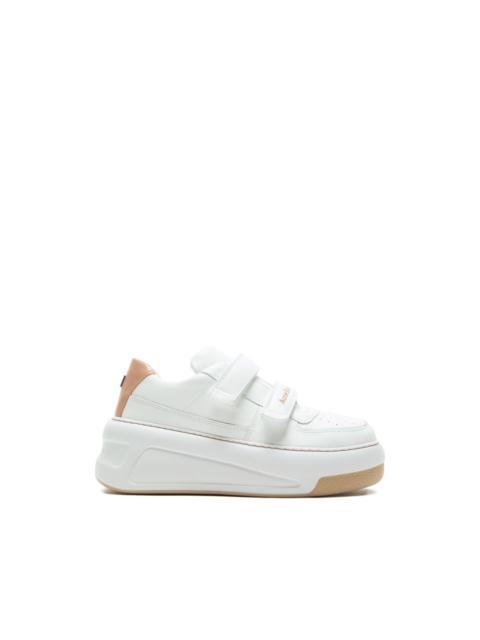 Acne Studios touch-strap leather sneakers