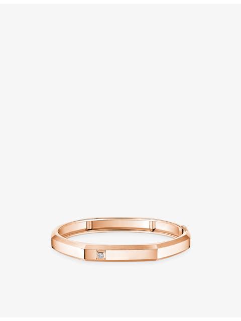 MESSIKA Moderniste Medium 18ct Gold And 0.05ct Diamond Bracelet
