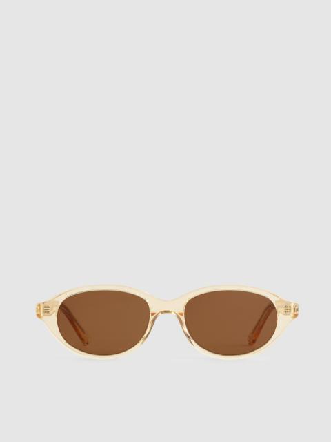 Madewell The Solina Oval Sunglasses